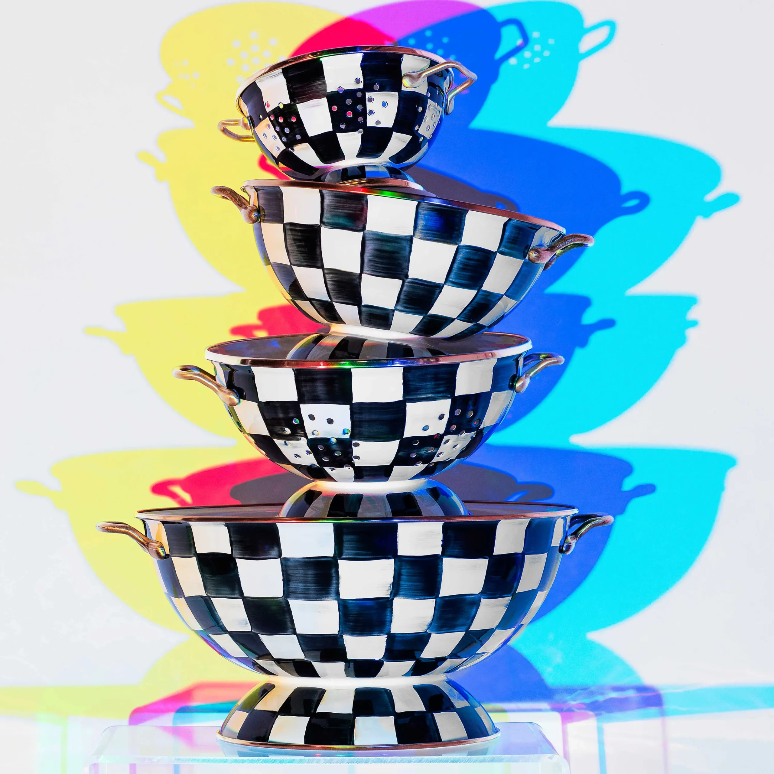 MacKenzie-Childs Serveware<Courtly Check Almost Everything Bowl