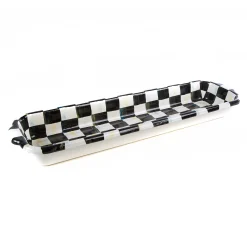 MacKenzie-Childs Serveware<Courtly Check Baguette Dish