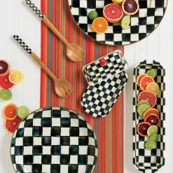 MacKenzie-Childs Serveware<Courtly Check Baguette Dish