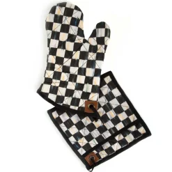 MacKenzie-Childs Kitchen & Table Linens<Courtly Check Bistro Oven Mitt