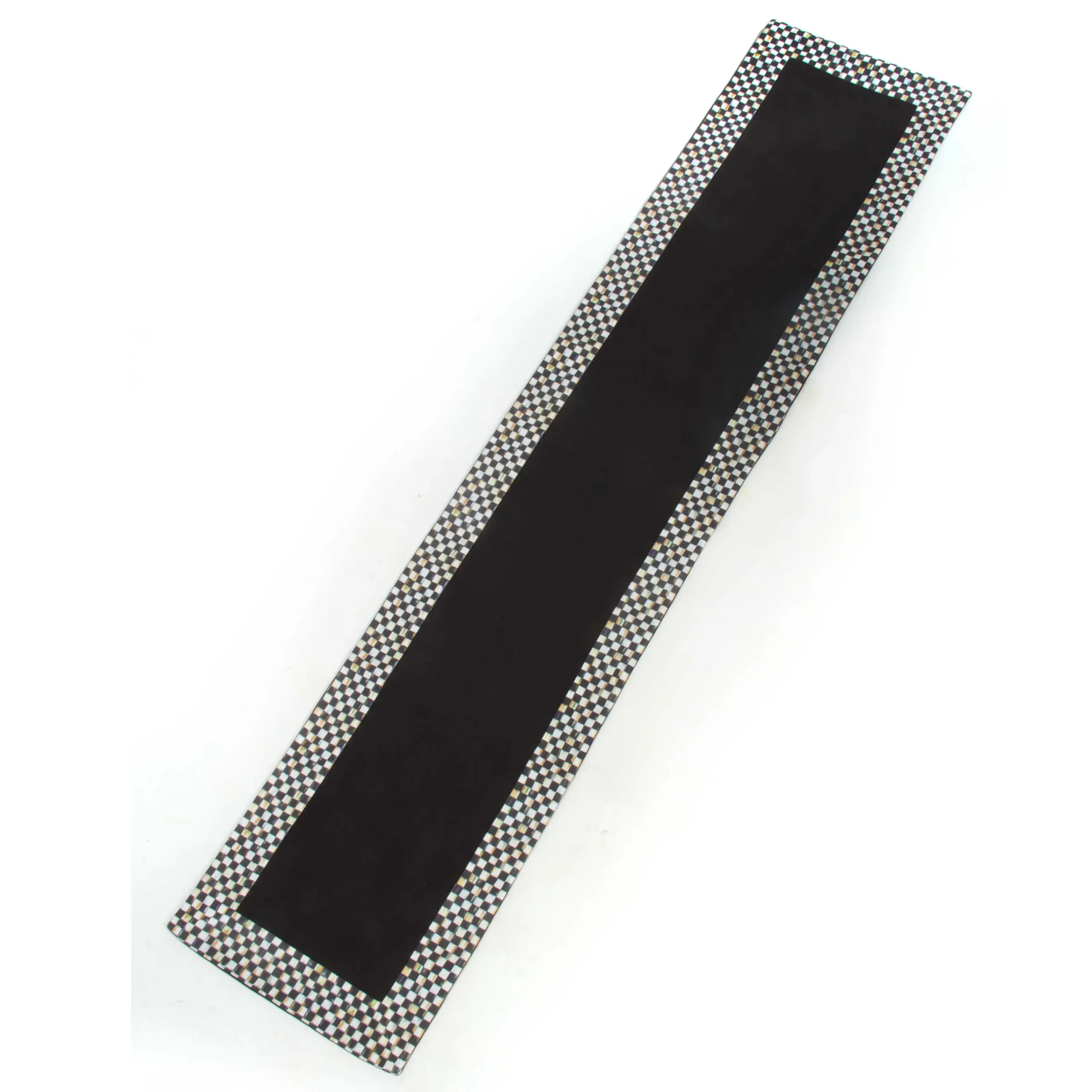 MacKenzie-Childs Kitchen & Table Linens<Courtly Check Black Table Runner
