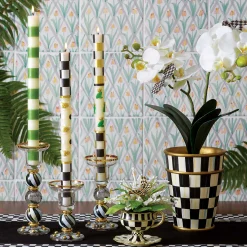 MacKenzie-Childs Kitchen & Table Linens<Courtly Check Black Table Runner