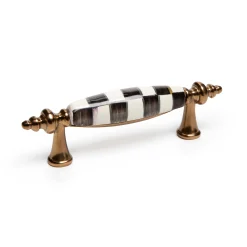 MacKenzie-Childs Finishing Touches|Room Accents<Courtly Check Brass Drawer Pull