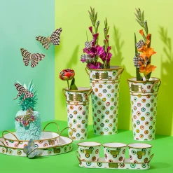 MacKenzie-Childs Room Accents<Courtly Check Butterfly Duo Wall Decor