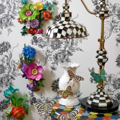 MacKenzie-Childs Room Accents<Courtly Check Butterfly Duo Wall Decor