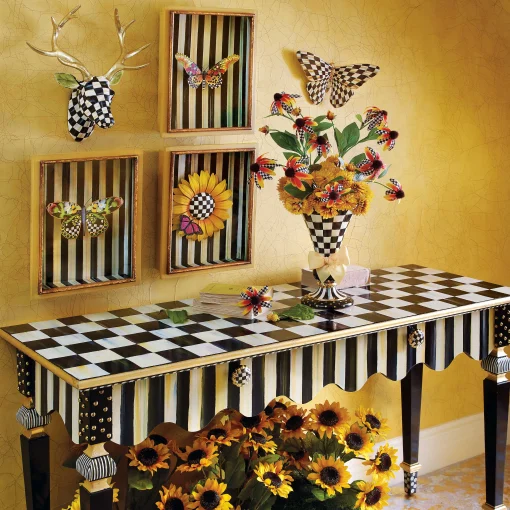 MacKenzie-Childs Room Accents<Courtly Check Butterfly Wall Decor