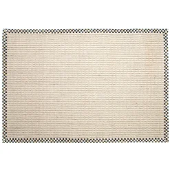 MacKenzie-Childs Rugs<Courtly Check Cable Wool Sisal 6' x 9' Rug