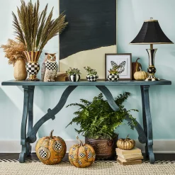 MacKenzie-Childs Rugs<Courtly Check Cable Wool Sisal 6' x 9' Rug