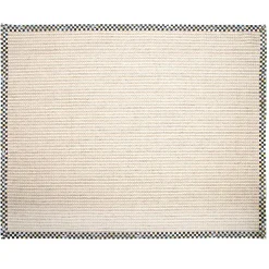 MacKenzie-Childs Rugs<Courtly Check Cable Wool Sisal 8' x 10' Rug