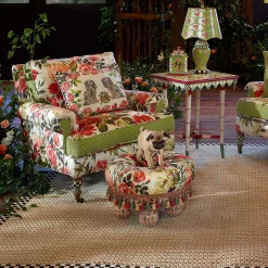 MacKenzie-Childs Rugs<Courtly Check Cable Wool Sisal 8' x 10' Rug