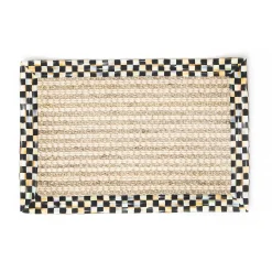 MacKenzie-Childs Rugs<Courtly Check Cable Wool Sisal 2' x 3' Rug
