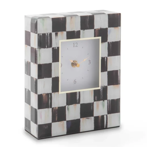 MacKenzie-Childs Room Accents<Courtly Check Carriage Clock