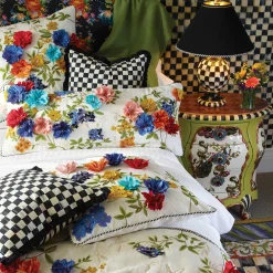 MacKenzie-Childs Room Accents|Lighting<Courtly Check Ceramic Globe Lamp