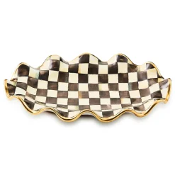 MacKenzie-Childs Serveware<Courtly Check Ceramic Serving Platter