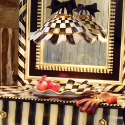 MacKenzie-Childs Serveware<Courtly Check Ceramic Serving Platter