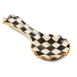MacKenzie-Childs Kitchen Utensils & Tools<Courtly Check Ceramic Spoon Rest