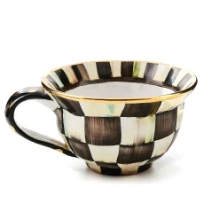 MacKenzie-Childs Dinnerware & Flatware<Courtly Check Ceramic Teacup