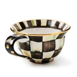 MacKenzie-Childs Dinnerware & Flatware<Courtly Check Ceramic Teacup