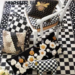 MacKenzie-Childs Pillows, Throws, & Cushions<Courtly Check Chair Cushion