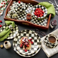 MacKenzie-Childs Dinnerware & Flatware<Courtly Check Charger/Plate