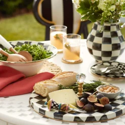 MacKenzie-Childs Serveware<Courtly Check Cheese Course