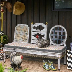 MacKenzie-Childs Entryway Furniture|Living Room<Courtly Check Coat Perch