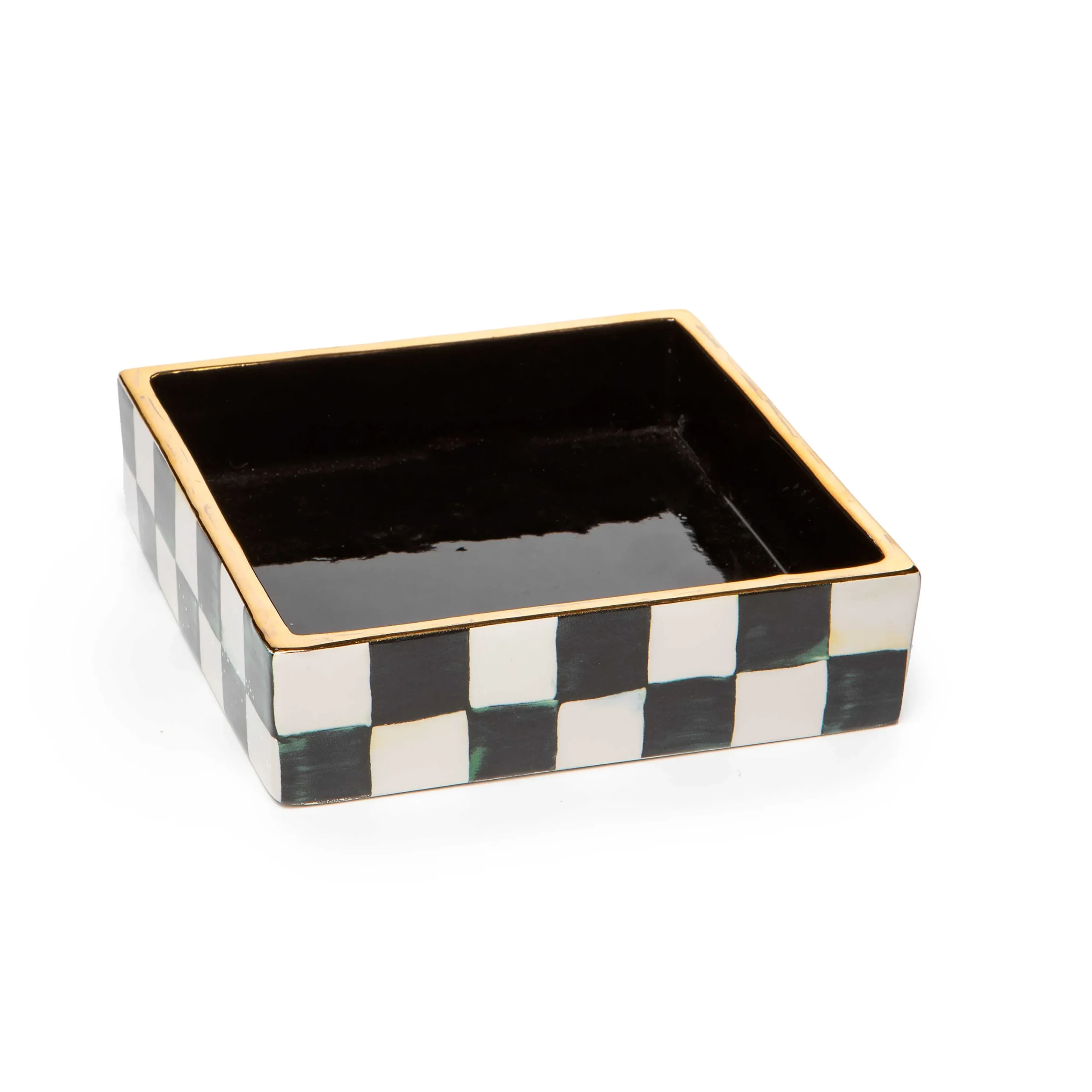 MacKenzie-Childs Bar Entertaining|Serveware<Courtly Check Cocktail Napkin Holder