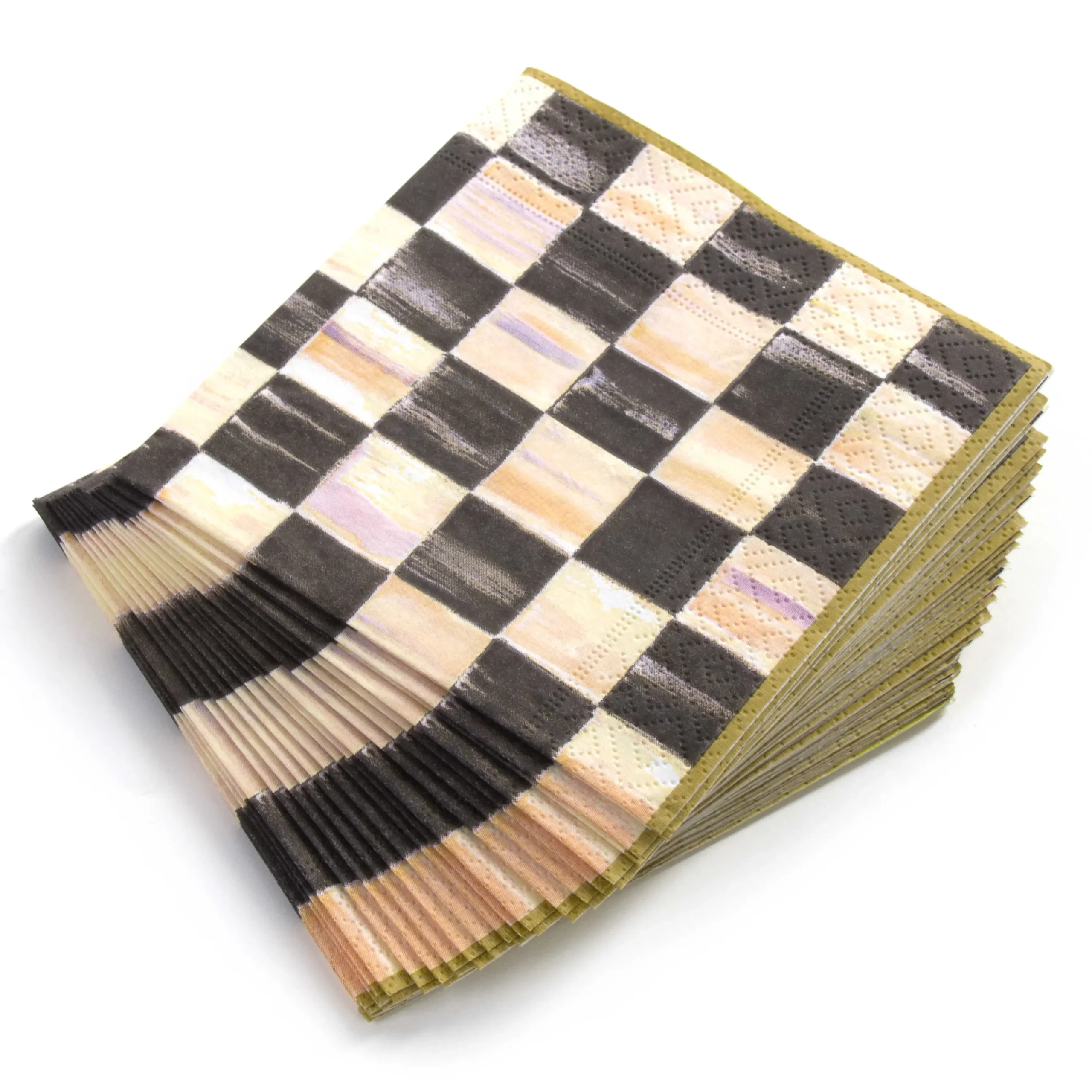 MacKenzie-Childs Bar Entertaining<Courtly Check Cocktail Paper Napkins