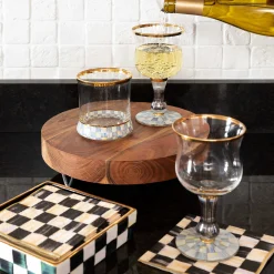 MacKenzie-Childs Bar Entertaining<Courtly Check Cocktail Paper Napkins