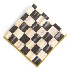 MacKenzie-Childs Bar Entertaining<Courtly Check Cocktail Paper Napkins