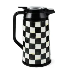 MacKenzie-Childs The Coffee Shop|Fall Entertaining<Courtly Check Coffee Carafe