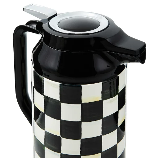 MacKenzie-Childs The Coffee Shop|Fall Entertaining<Courtly Check Coffee Carafe