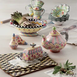 MacKenzie-Childs Table Accessories|Kitchen & Table Linens<Courtly Check Cork Back Placemats, Set of 4