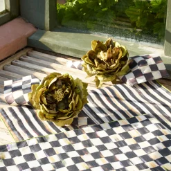 MacKenzie-Childs Fall Entertaining|Kitchen & Table Linens<Courtly Check Cotton Napkin