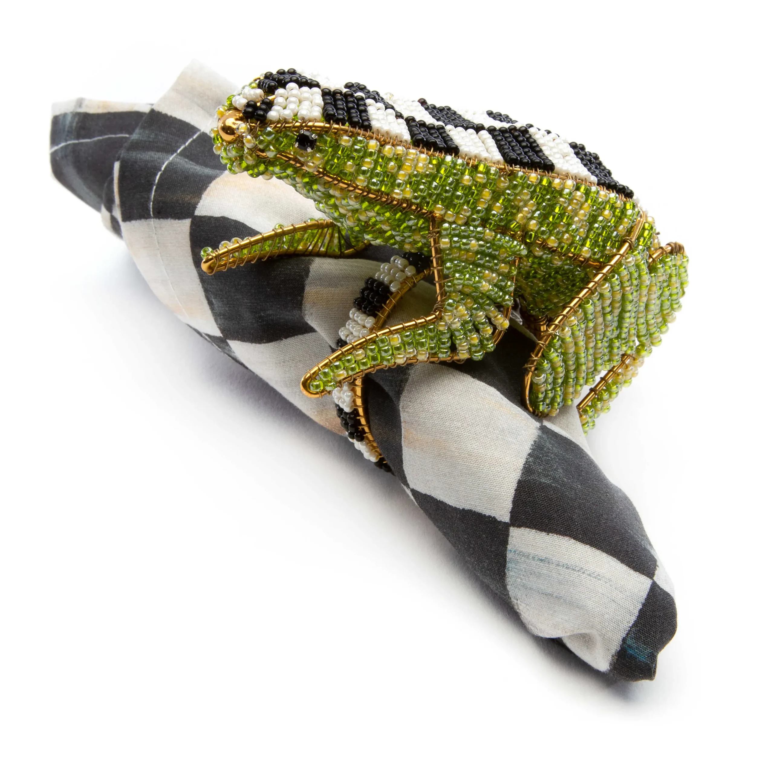 MacKenzie-Childs Fall Entertaining|Kitchen & Table Linens<Courtly Check Cotton Napkin