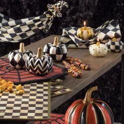 MacKenzie-Childs Fall Entertaining|Kitchen & Table Linens<Courtly Check Cotton Napkin