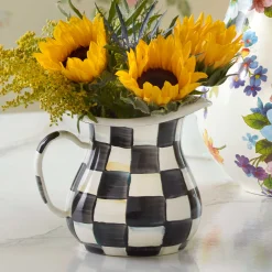 MacKenzie-Childs The Coffee Shop|Serveware<Courtly Check Creamer