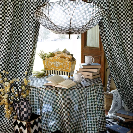 MacKenzie-Childs Room Accents<Courtly Check Curtain Panel