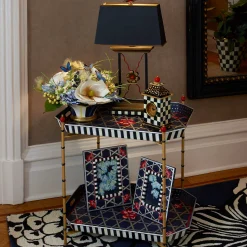 MacKenzie-Childs Room Accents<Courtly Check Desk Clock