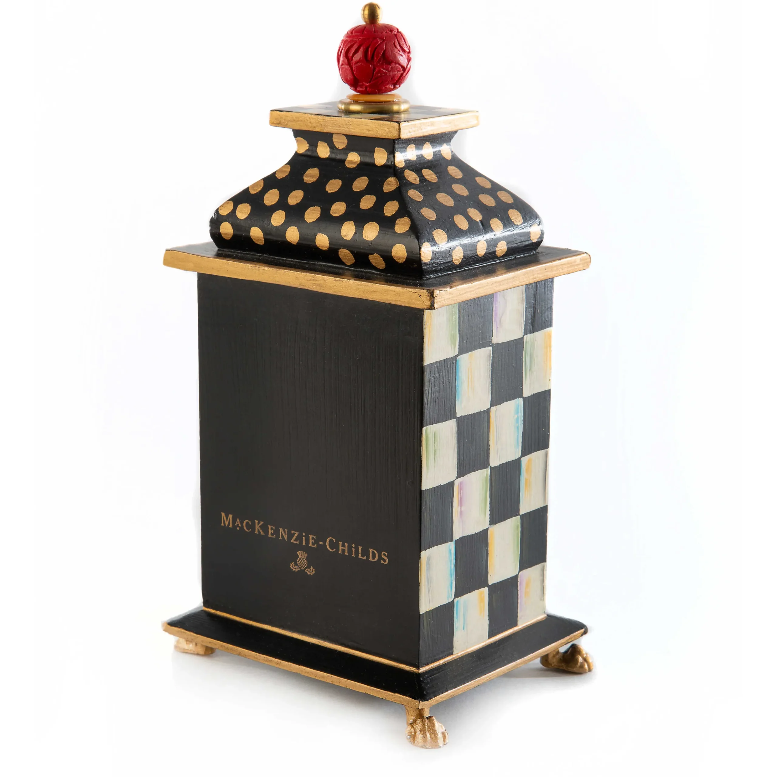 MacKenzie-Childs Room Accents<Courtly Check Desk Clock