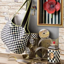MacKenzie-Childs Room Accents<Courtly Check Desk Clock