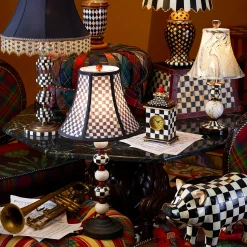 MacKenzie-Childs Room Accents<Courtly Check Desk Clock