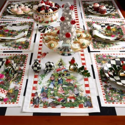 MacKenzie-Childs Dinnerware & Flatware<Courtly Check Dinner Plate