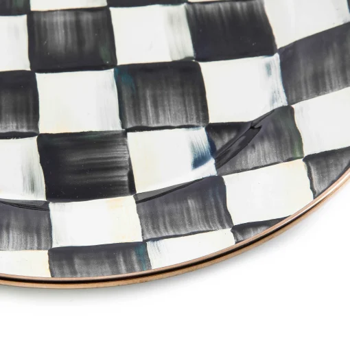 MacKenzie-Childs Dinnerware & Flatware<Courtly Check Dinner Plate