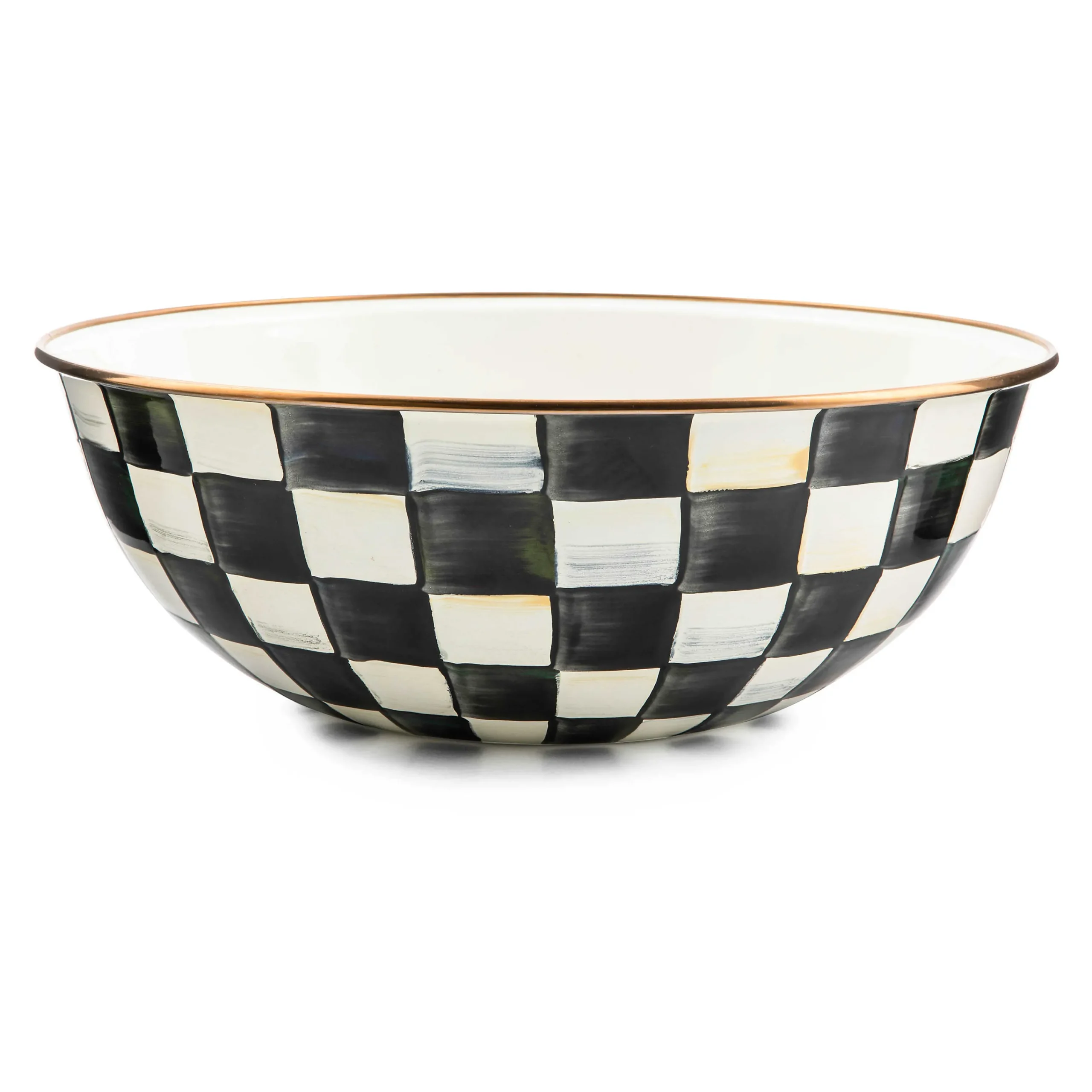 MacKenzie-Childs Serveware<Courtly Check Extra Large Everyday Bowl