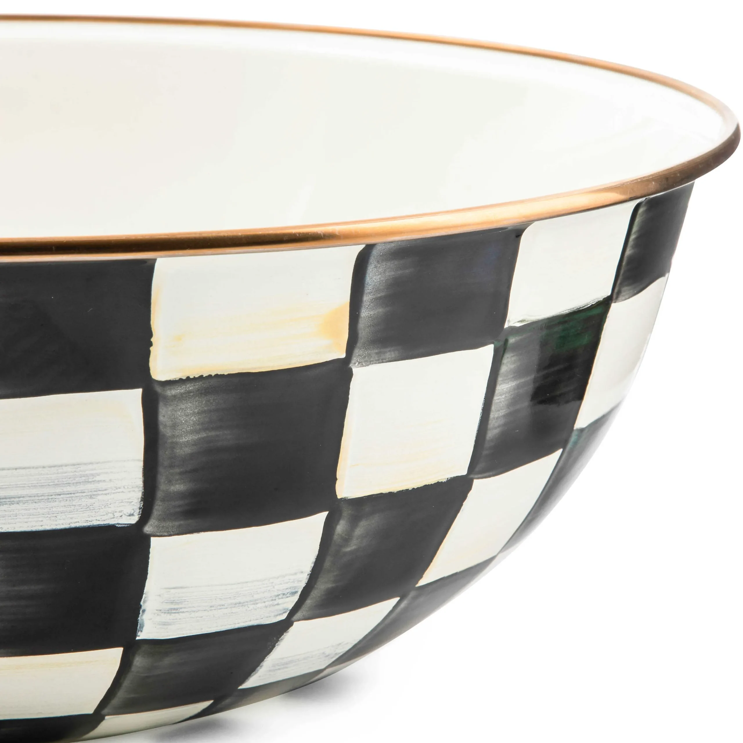 MacKenzie-Childs Serveware<Courtly Check Extra Large Everyday Bowl