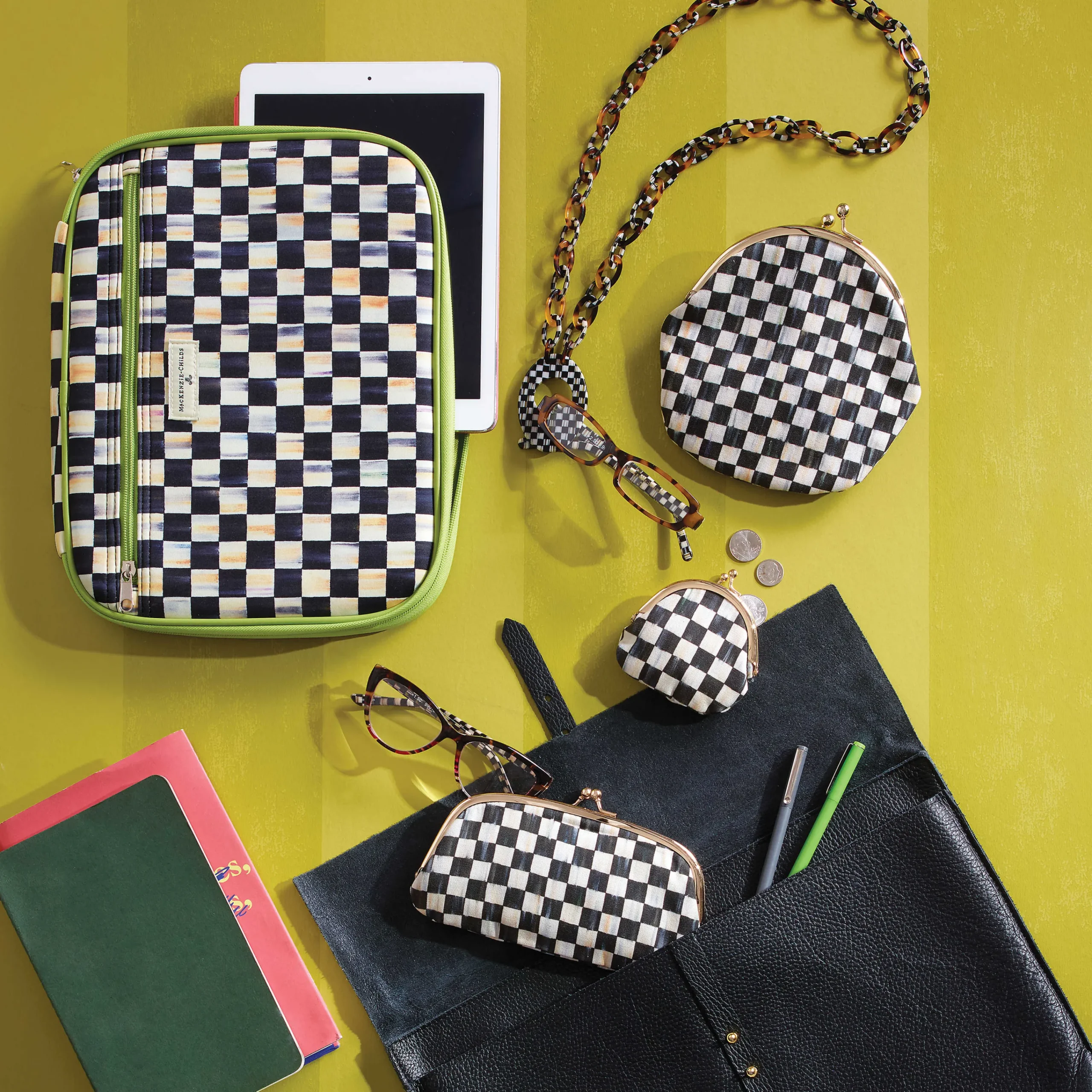 MacKenzie-Childs Accessories<Courtly Check Eyeglasses Case