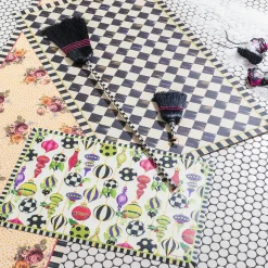 MacKenzie-Childs Rugs<Courtly Check Floor Mat - 3' x 5'