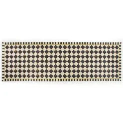 MacKenzie-Childs Rugs<Courtly Check Floor Mat - 2'6 x 8' Runner
