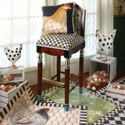 MacKenzie-Childs Rugs<Courtly Check Floor Mat - 2'6 x 8' Runner